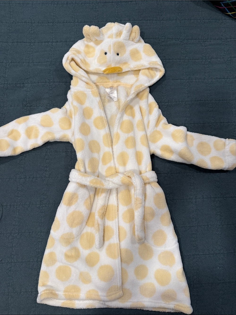 Gap Cozy Giraffe Hooded Kids Robe